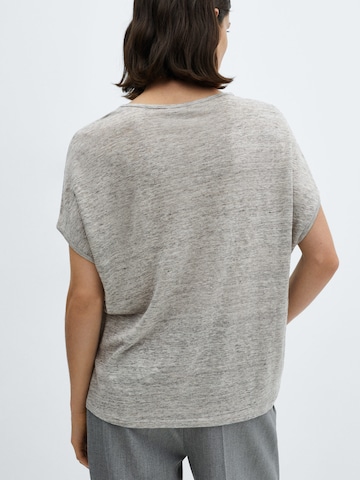 MANGO T-shirt 'LINT' i grå