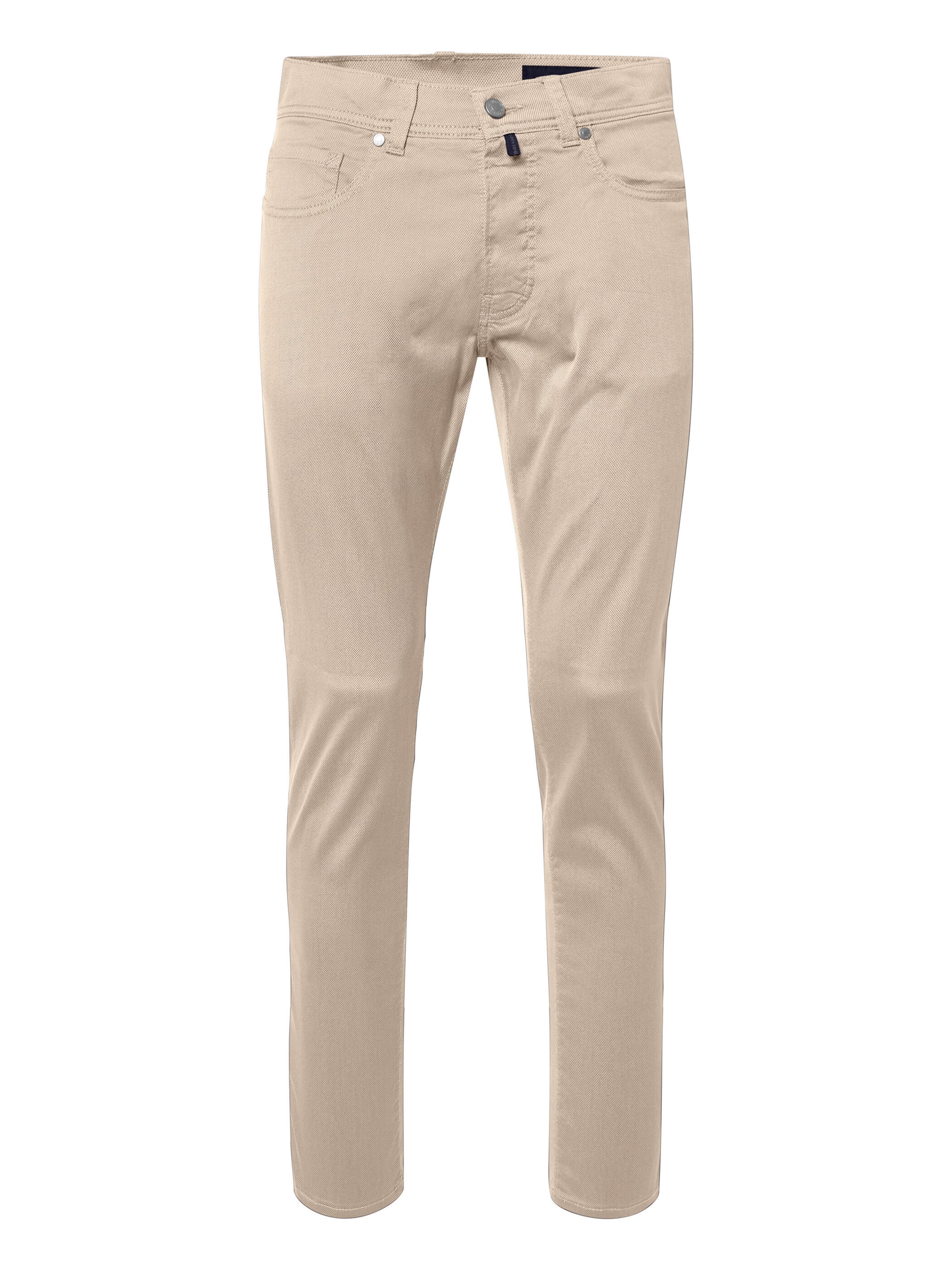 PIERRE CARDIN Tapered Chino 'Lyon' in Beige: voorkant