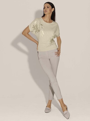 MADELEINE Skinny Broek in Beige