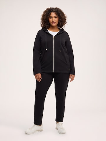 Veste de survêtement Fiorella Rubino en noir