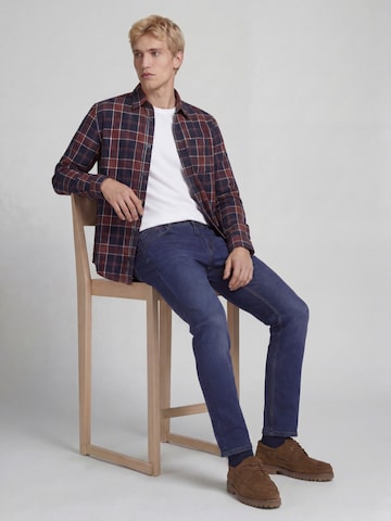 JJ Rebel Tapered Farmer 'JREBADAM JJCRAFT' - kék