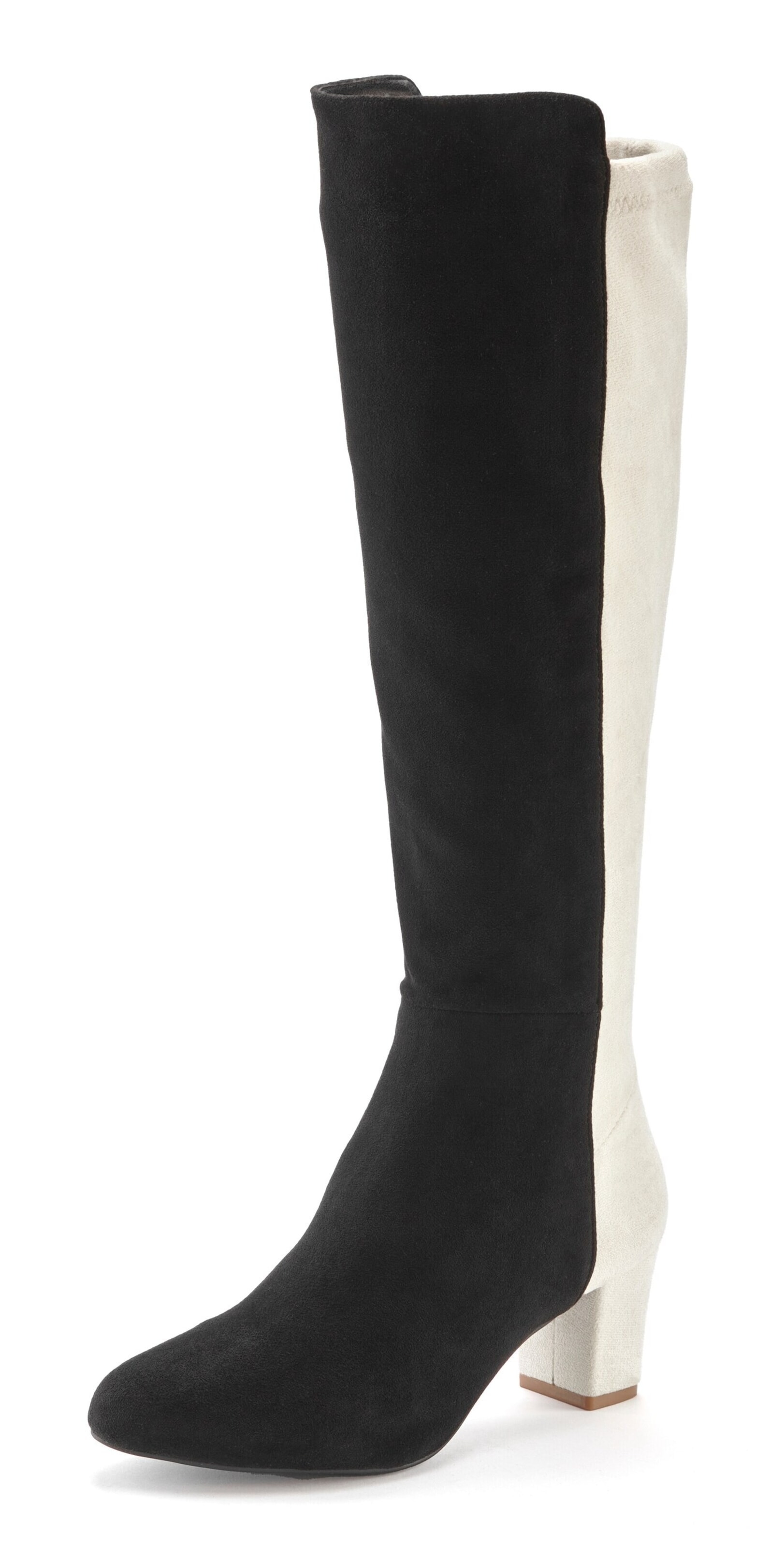 LASCANA Kozačky – černá: přední strana