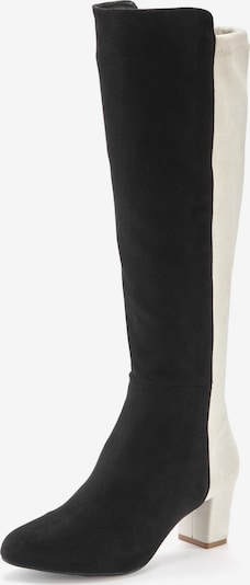 LASCANA Stiefel in schwarz / weiß, Produktansicht