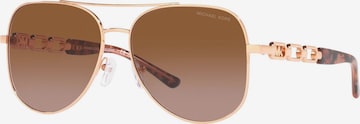 MICHAEL Michael Kors Okulary przeciwsłoneczne '0MK1121 58 10148G' w kolorze złoty: przód