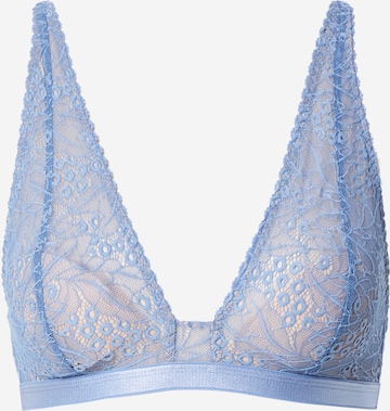 Underprotection Bra 'EMMA' in Blue: front