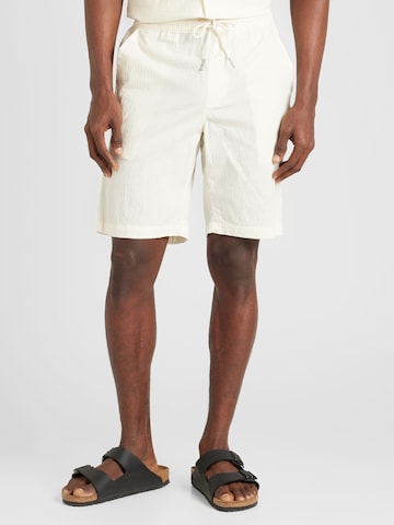 regular Pantaloni di Lindbergh in bianco