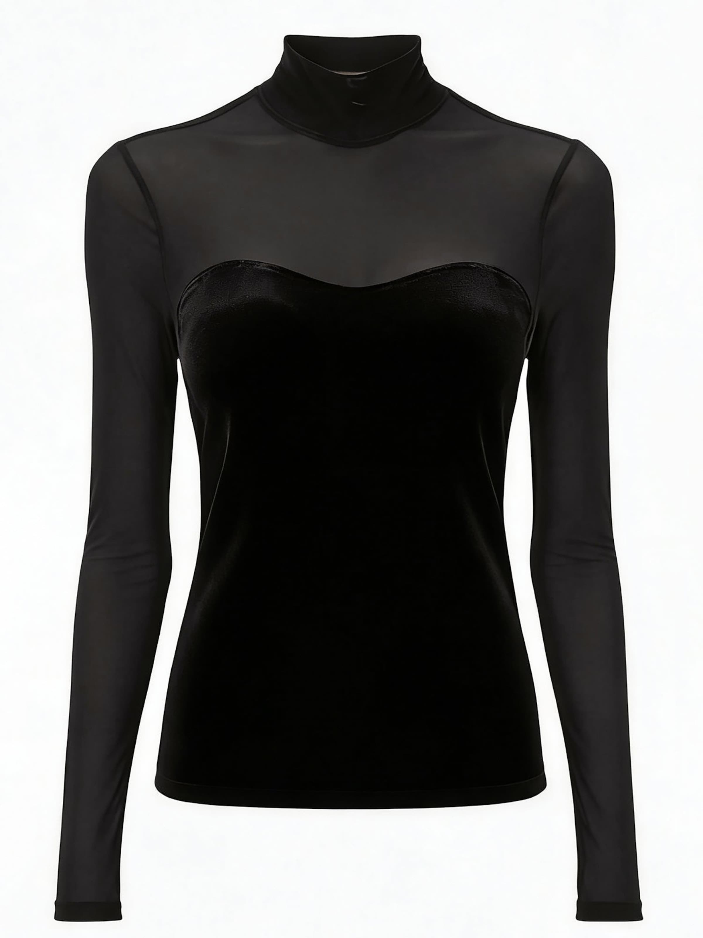 yoligex Top‌‌‌‌‌‌‌‌‌ in Schwarz: Vorderseite
