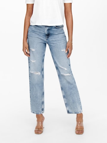 Loosefit Jean 'Wiser Romeo' ONLY en bleu : devant