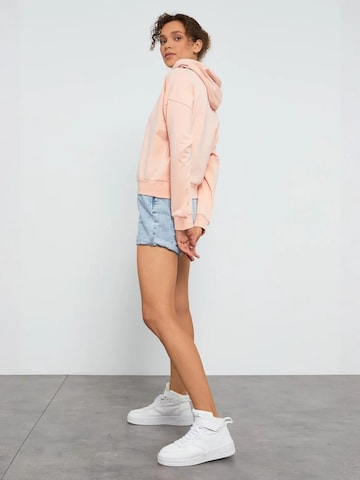 Tommy LifeSweater majica 'Sweatshirts' - roza boja