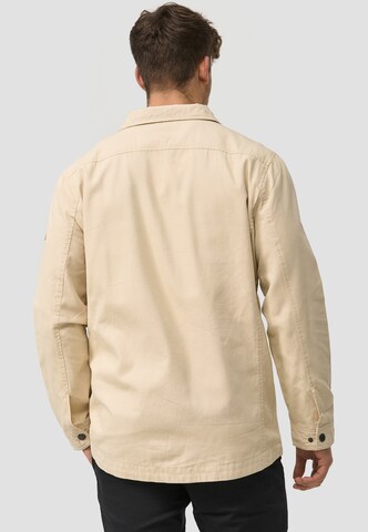 INDICODE JEANS Übergangsjacke 'Simeon' in Beige