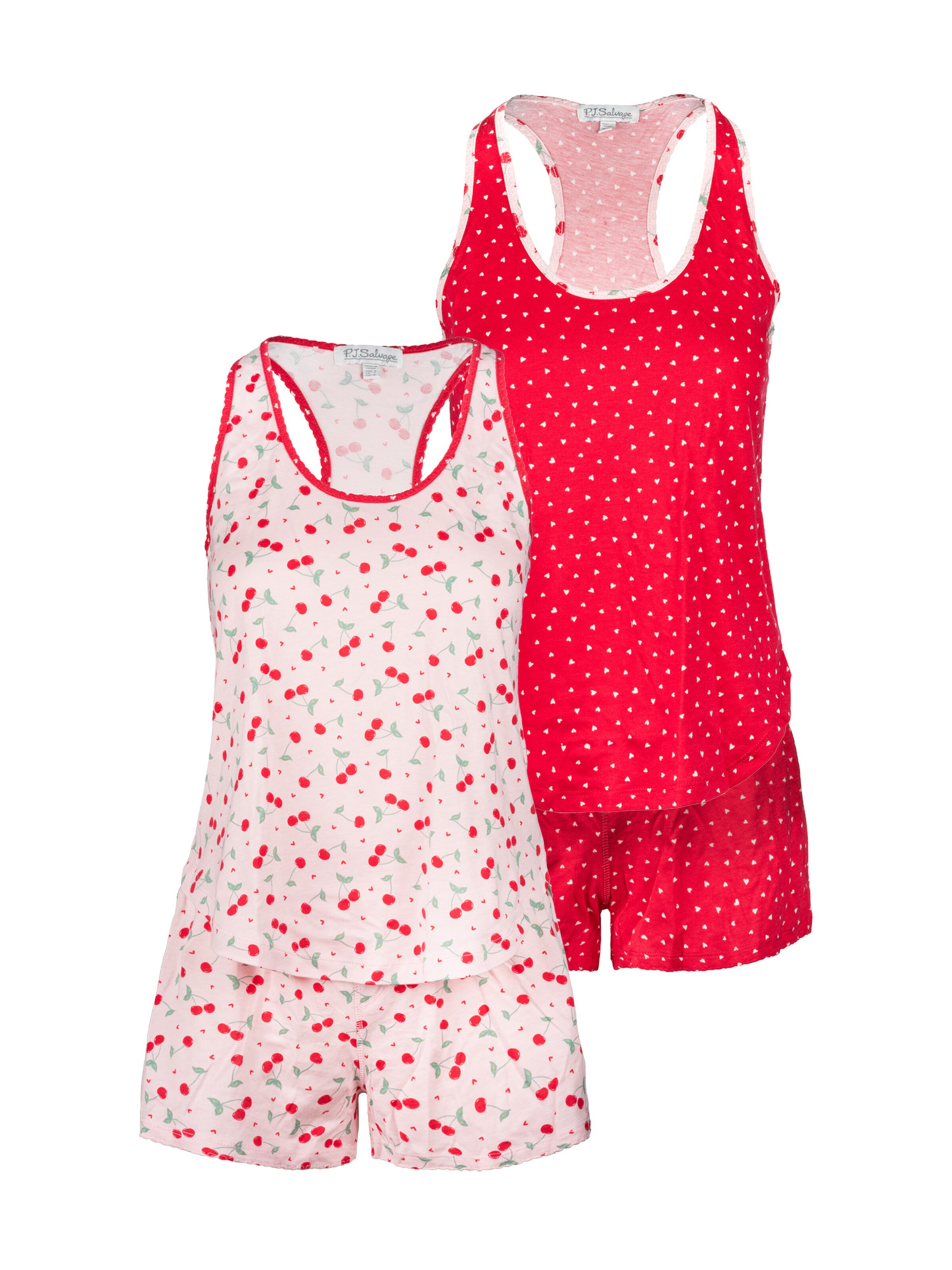 PJ Salvage Pajama in Red: front