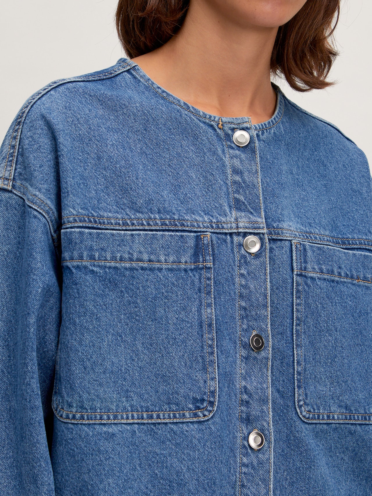 EDITED Producten Blouse 'Bristol' Blauw