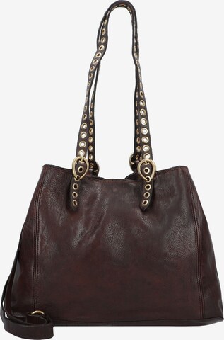 Campomaggi Shoulder Bag in Brown: front