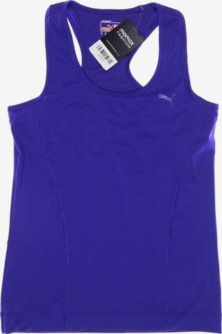 PUMA Top M in Blau: predná strana