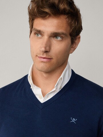 Pull-over Hackett London en bleu