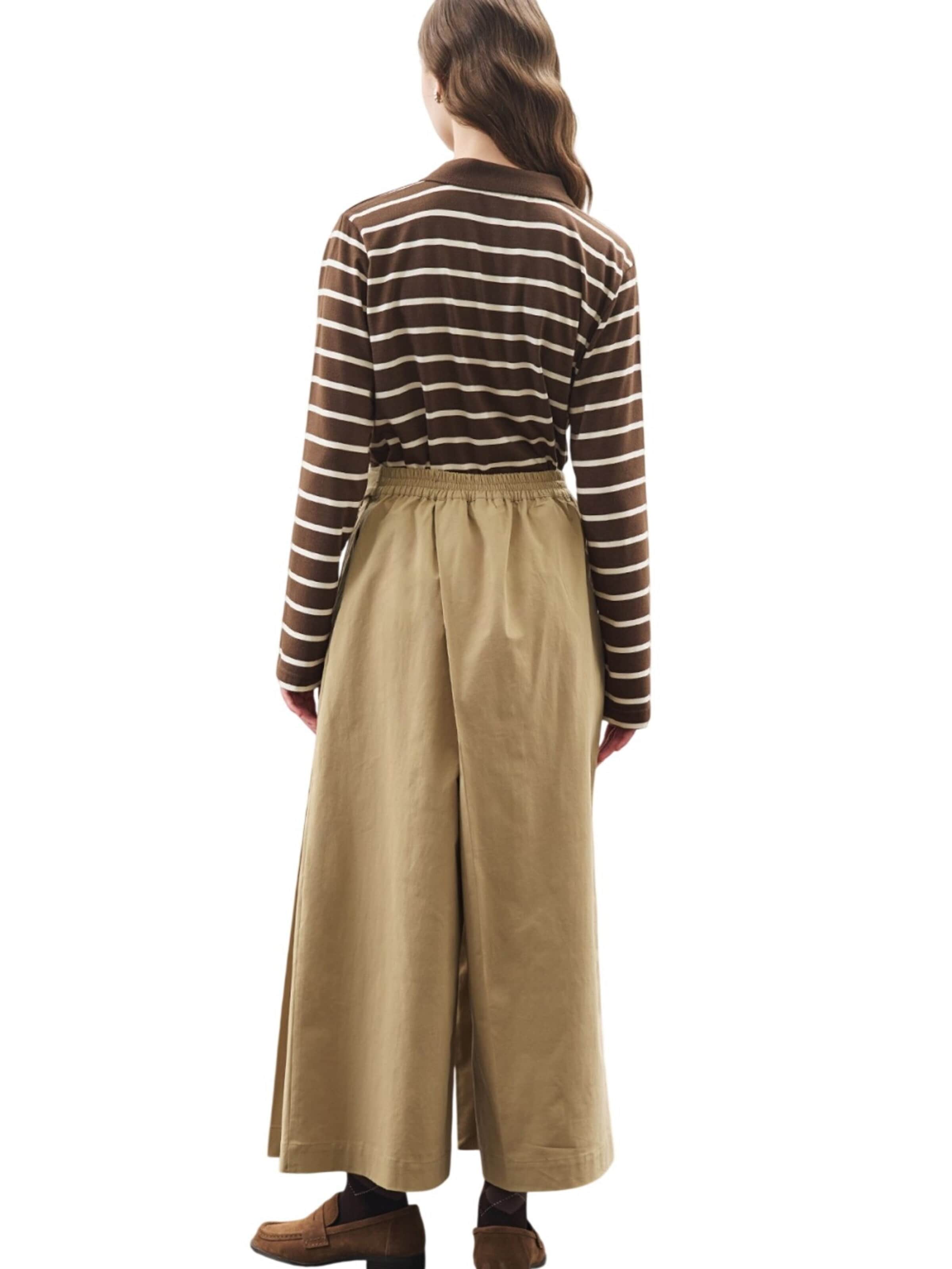 MANUKA Regular Trousers in Beige