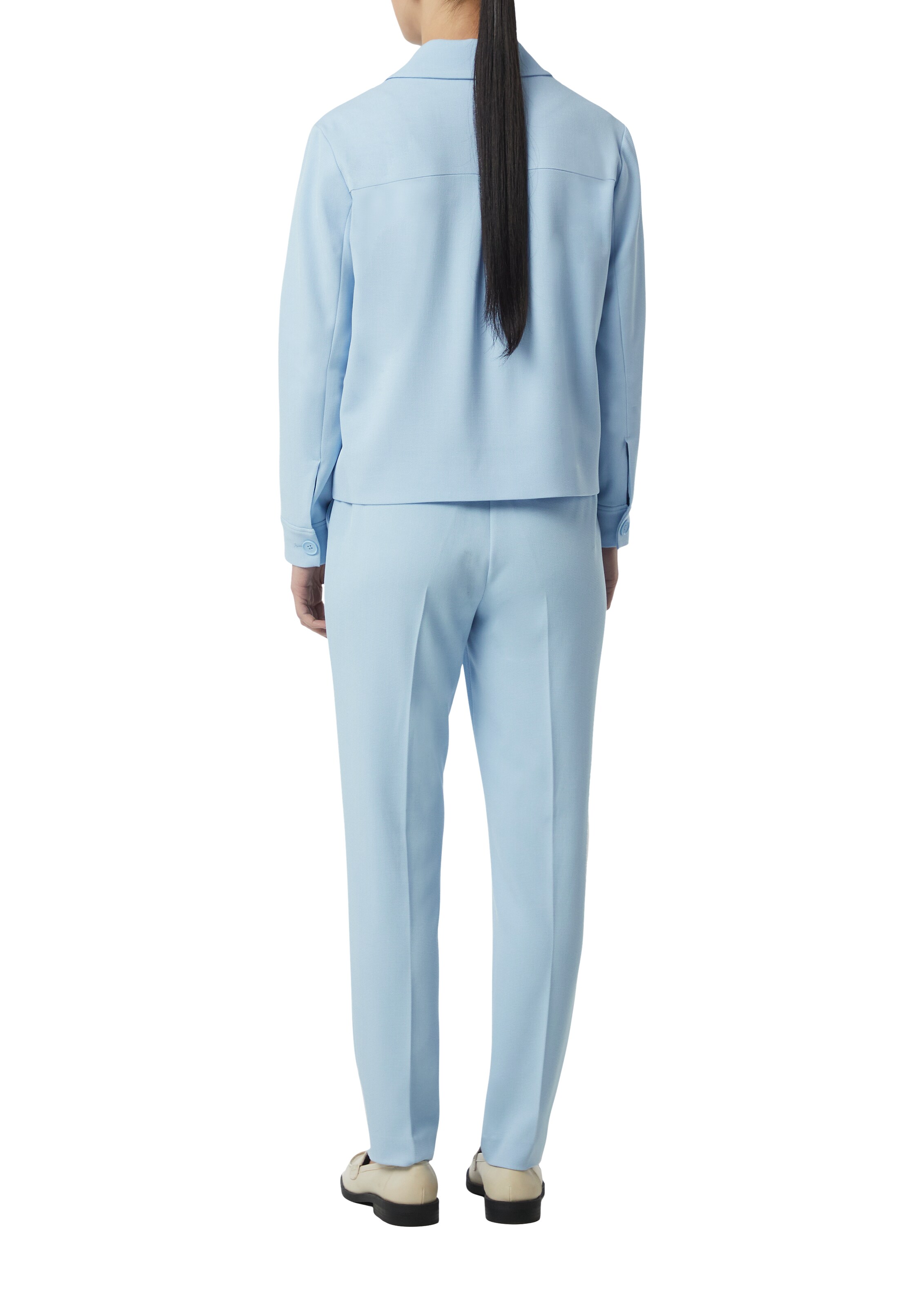 COMMA Φθινοπωρινό και ανοιξιάτικο μπουφάν σε μπλε: πίσω