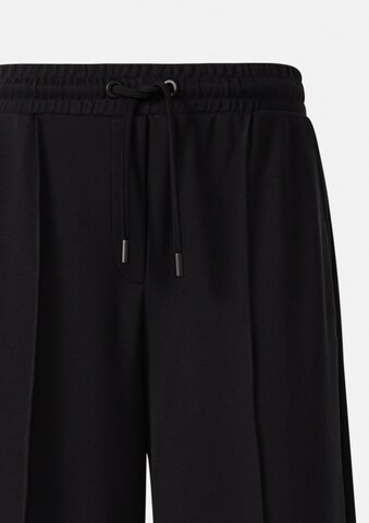 comma casual identity Wide leg Trousers in Black