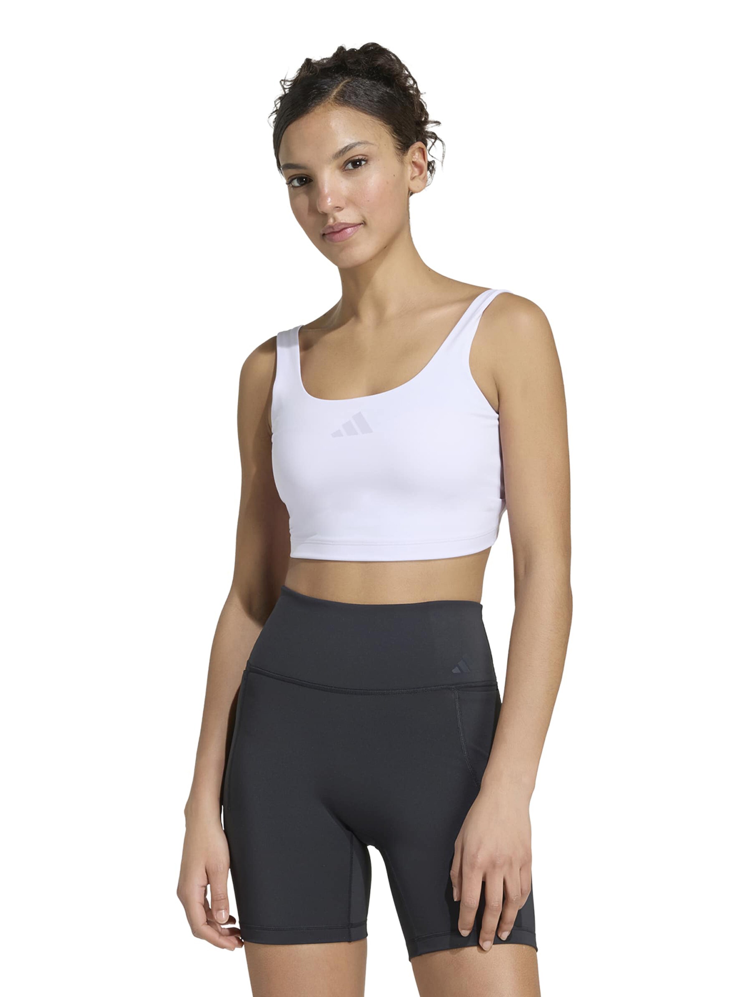 Bustino Reggiseno sportivo 'PWR' di ADIDAS PERFORMANCE in lilla: frontale