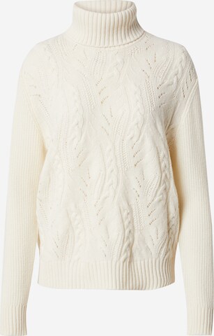 UNITED COLORS OF BENETTON Sweater in White: front