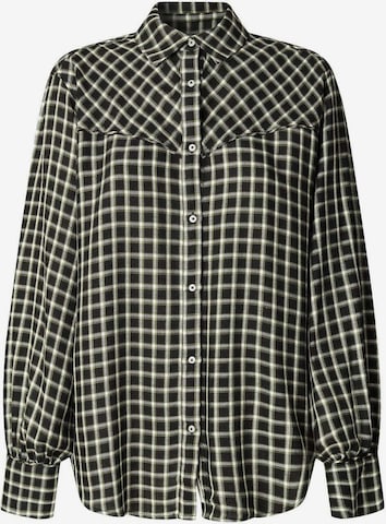 Camicia da donna 'Nala' di Pepe Jeans in nero: frontale