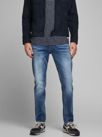 JACK & JONES Regular Jeans 'Mike' in Blauw: voorkant