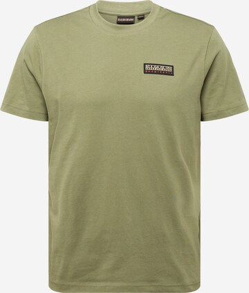 NAPAPIJRI Shirt 'S-IAATO' in Green: front