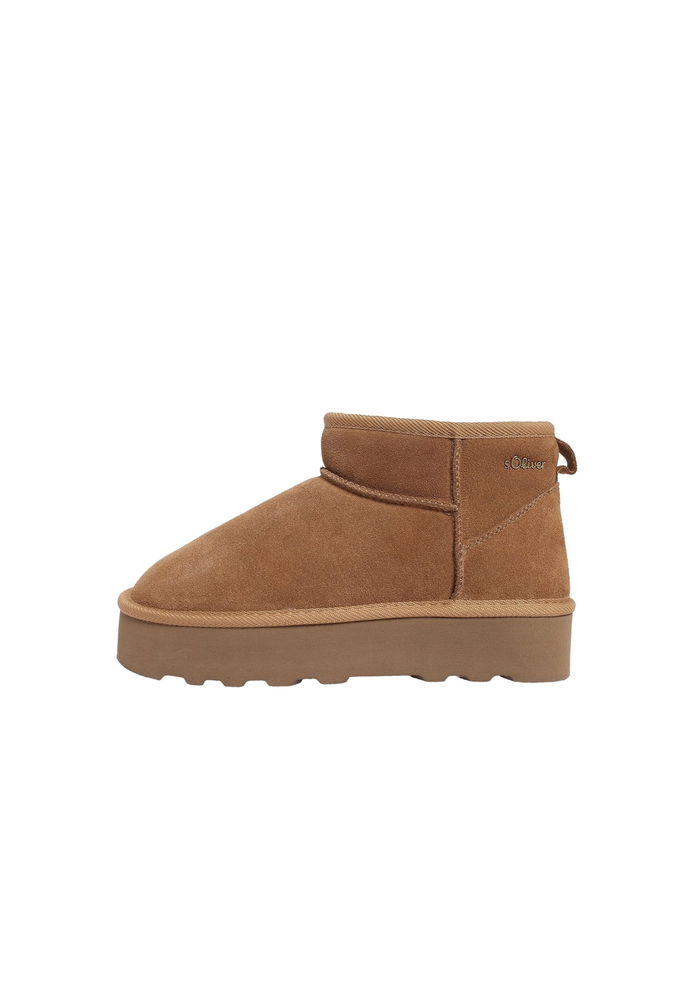 Boots s.Oliver en marron : devant
