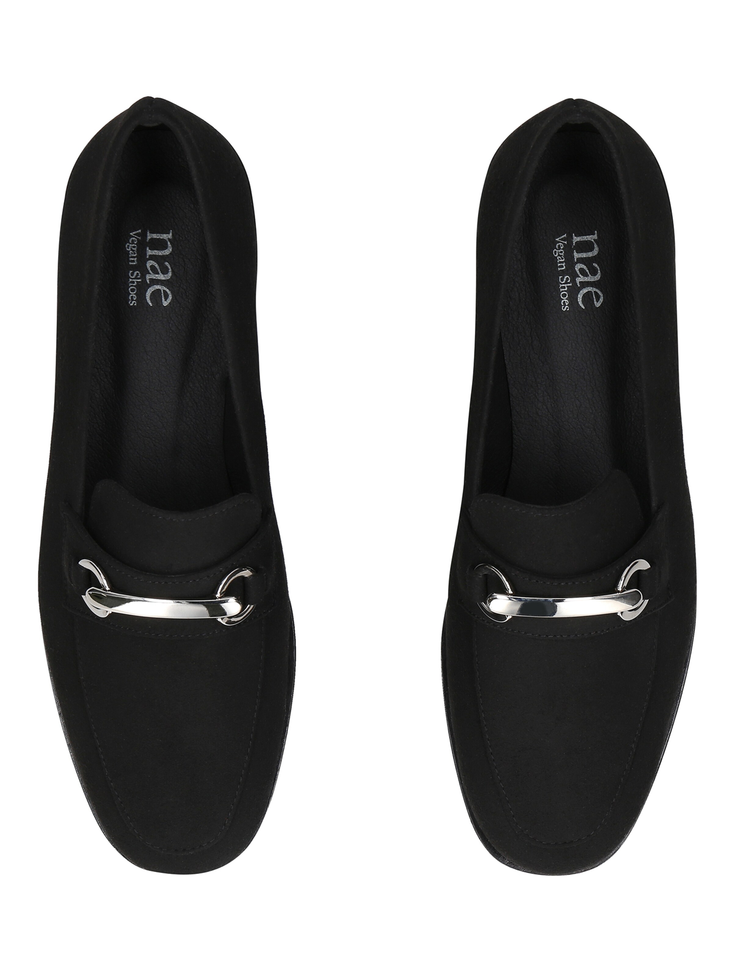 nae Vegan Shoes - Mocasines 'ANNE' en negro