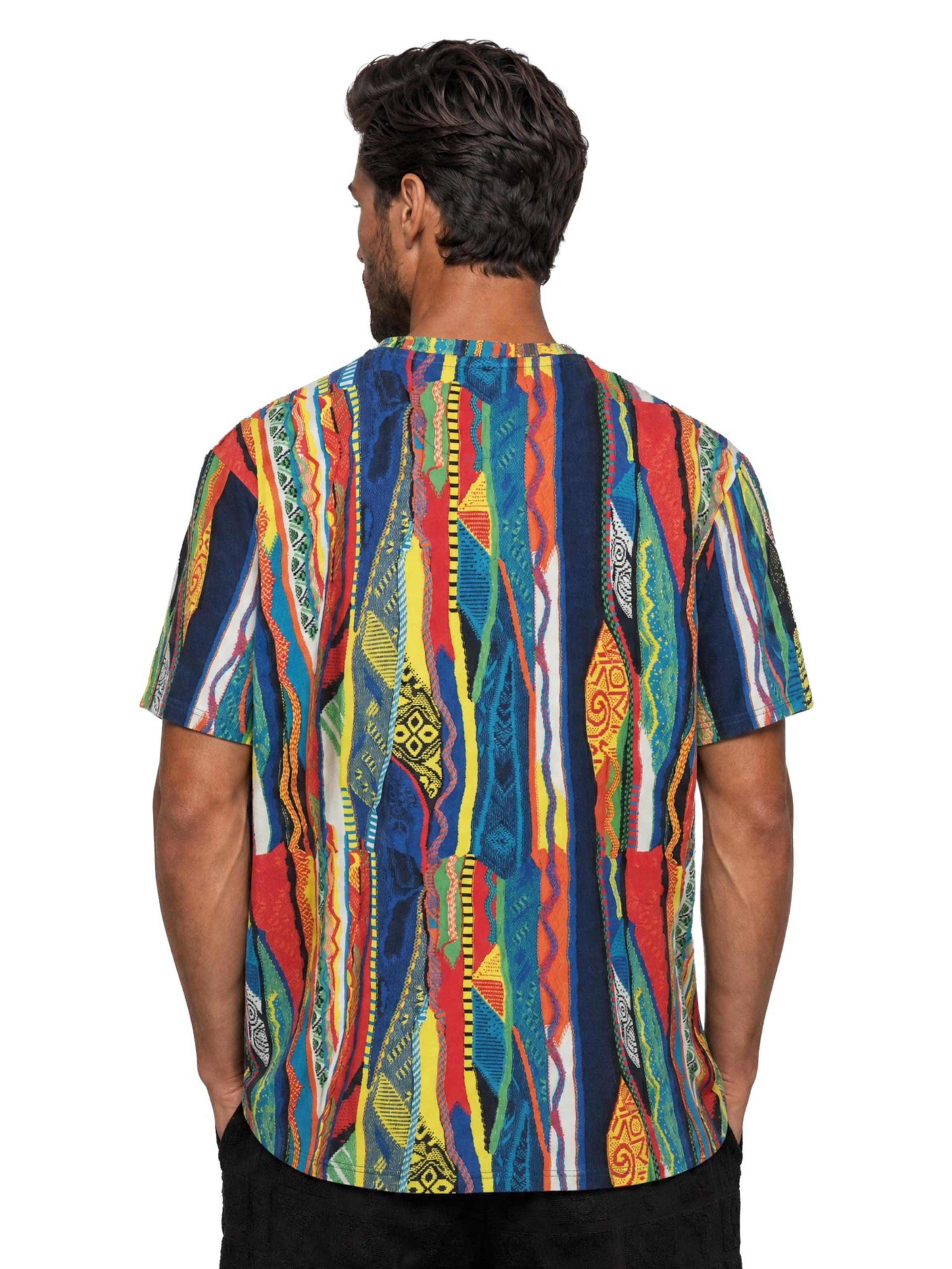 T-Shirt ' Fiaider ' Carlo Colucci en mélange de couleurs