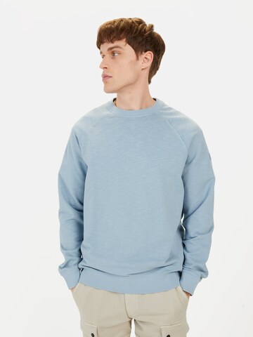 CAMEL ACTIVE Sweatshirt in Blauw: voorkant