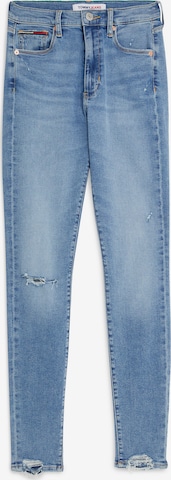 Tommy Jeans Skinny Jeans 'Sylvia' i blå: forside