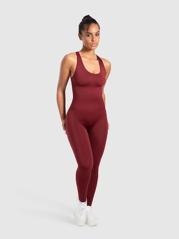 Smilodox Jumpsuit ' Seamless Elsie ' in Red