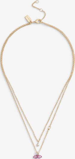 Grandinėlė iš COACH, spalva – Auksas / rožinė / skaidri spalva, Prekių apžvalga