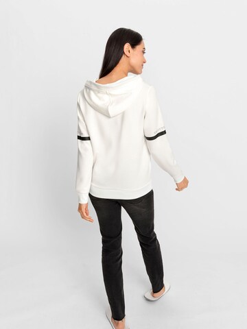 Sweat-shirt heine en blanc