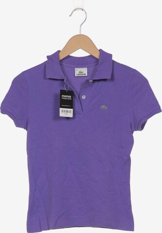 LACOSTE Top & Shirt in S in Purple: front