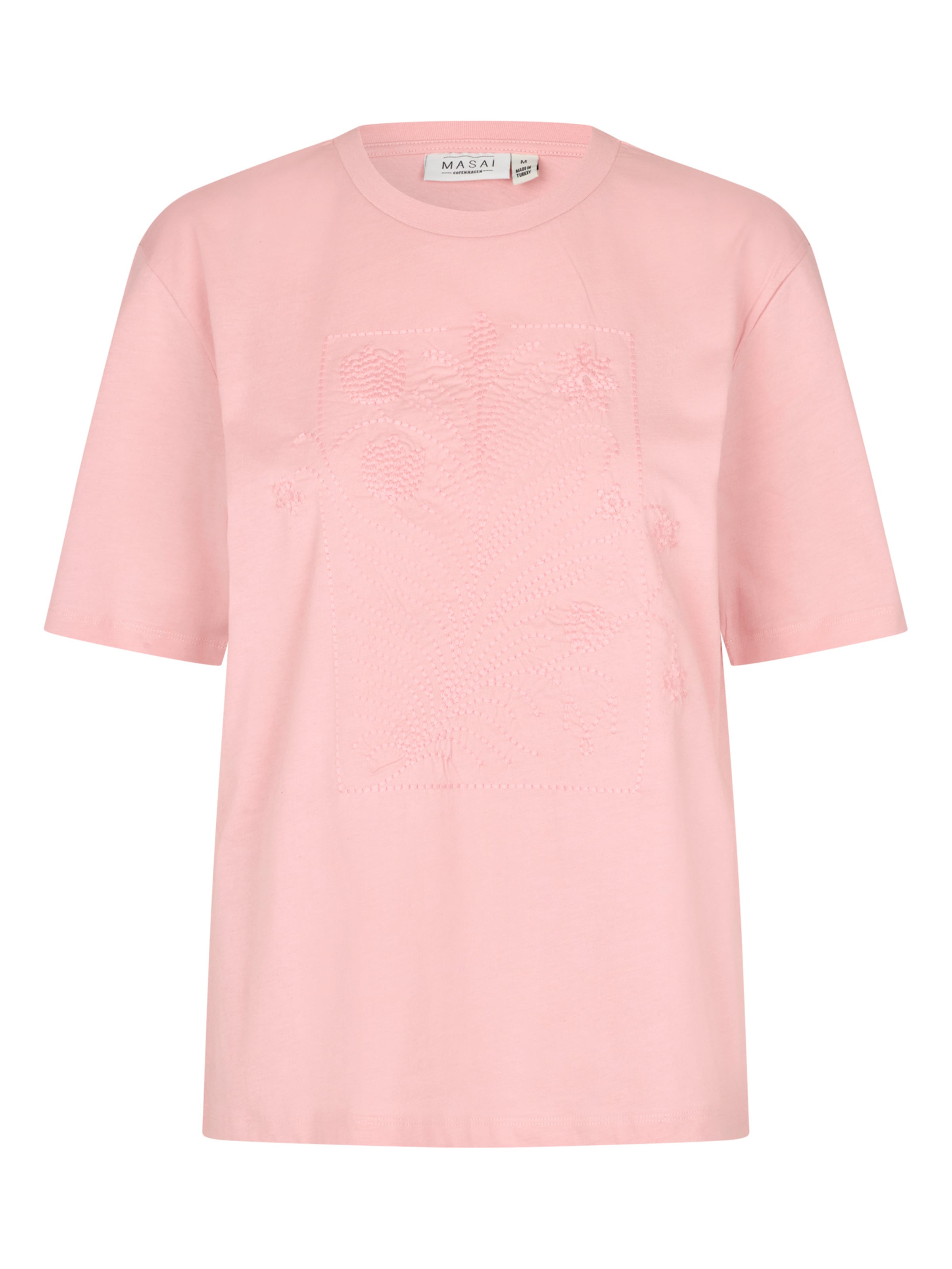 T-shirt Masai en rose : devant