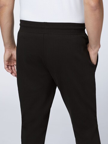 UNCLE SAM Regular Pants ' mit Labelprint ' in Black