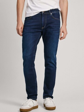 Effilé Jean Pepe Jeans en bleu : devant