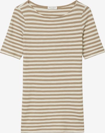 Marc O'Polo T-Shirt in Braun: predná strana