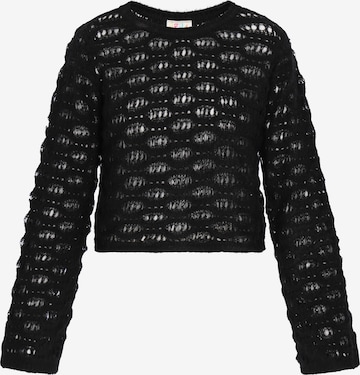Pull-over 'Festival' IZIA en noir : devant