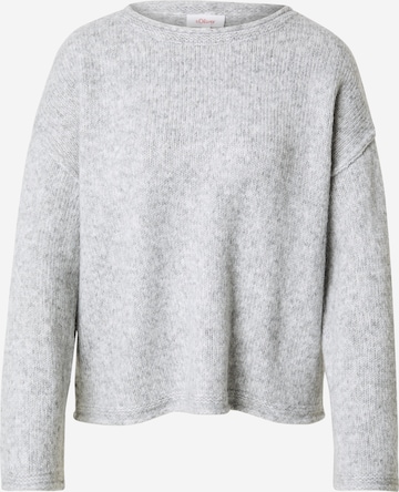 Pull-over s.Oliver en gris : devant