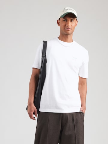 Tricou 'Groove' de la BOSS pe alb