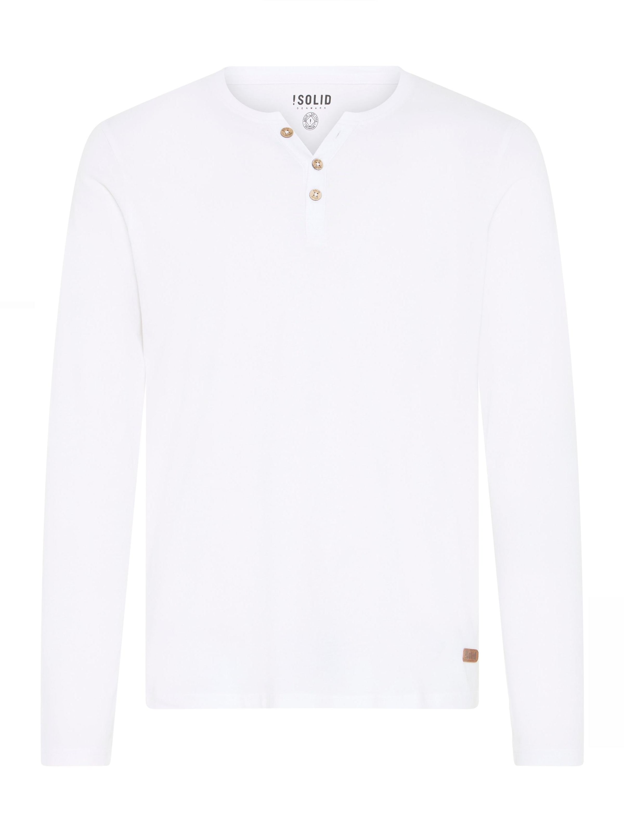 Felpa ' SDVolko ' di !Solid in bianco: frontale