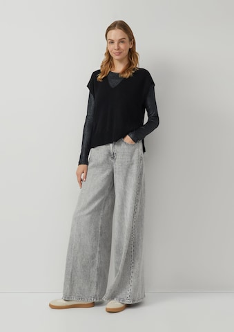 s.Oliver Pullover in Schwarz