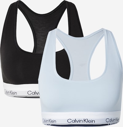 80 dydžio Liemenėlė iš Calvin Klein Underwear, spalva – šviesiai mėlyna / juoda / balta, Prekių apžvalga