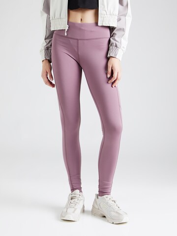 ASICS - Skinny Pantalón deportivo en lila: frente