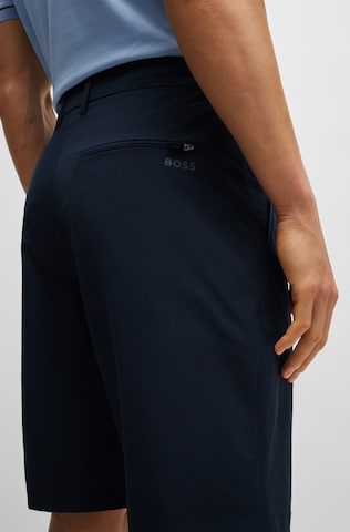 BOSS Slim fit Chino trousers 'Speedflex' in Blue