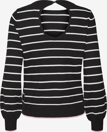 VERO MODA Sweter 'ALMA' w kolorze czarny