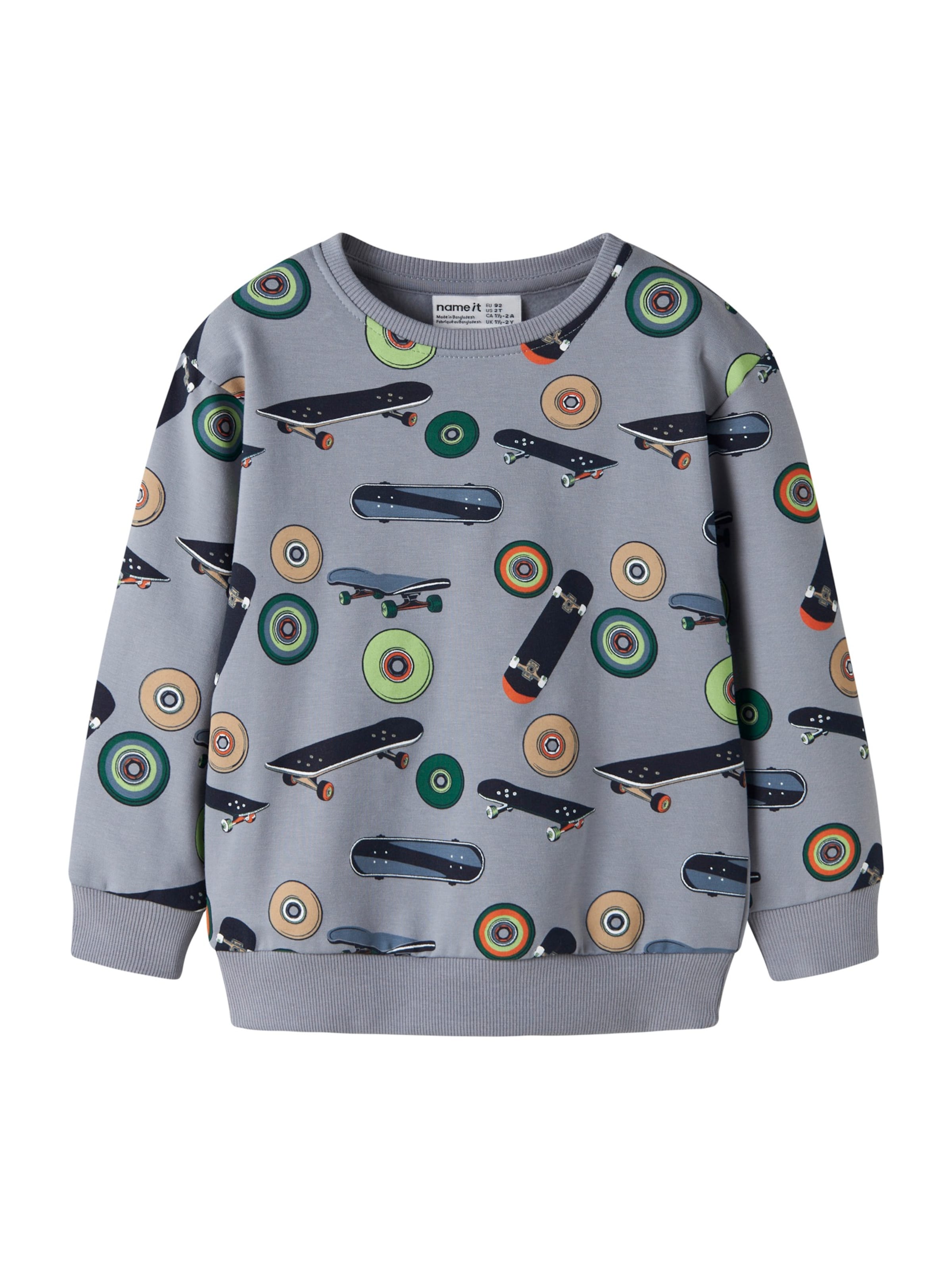 NAME IT Bluza 'NMMNORM' w kolorze niebieski: przód